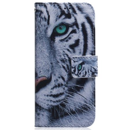 Flip Cover Xiaomi Redmi Note 15 Pro 5g Hvid Tiger