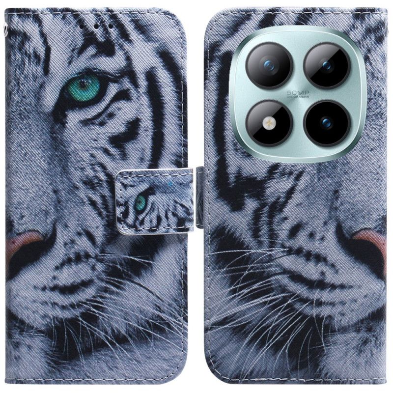Flip Cover Xiaomi Redmi Note 15 Pro 5g Hvid Tiger