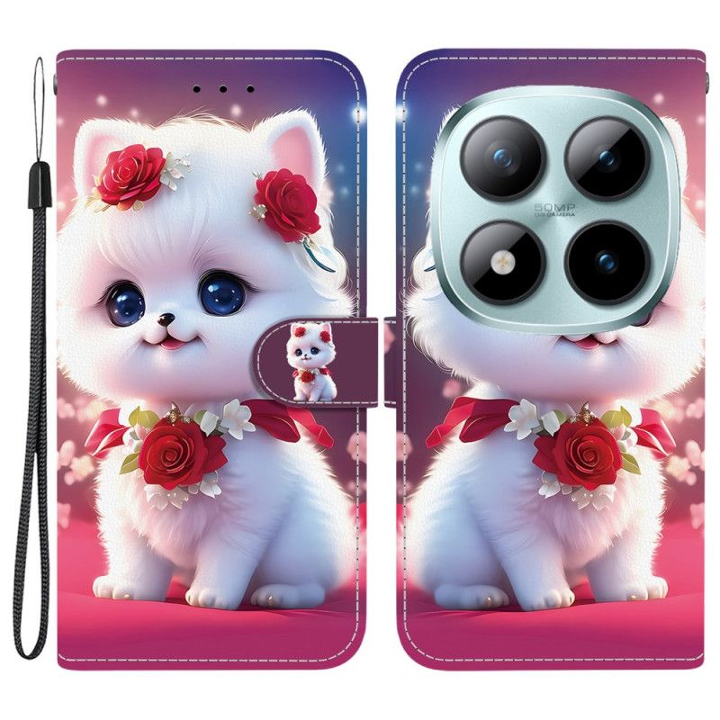 Flip Cover Xiaomi Redmi Note 15 Pro 5g Kat Og Roser