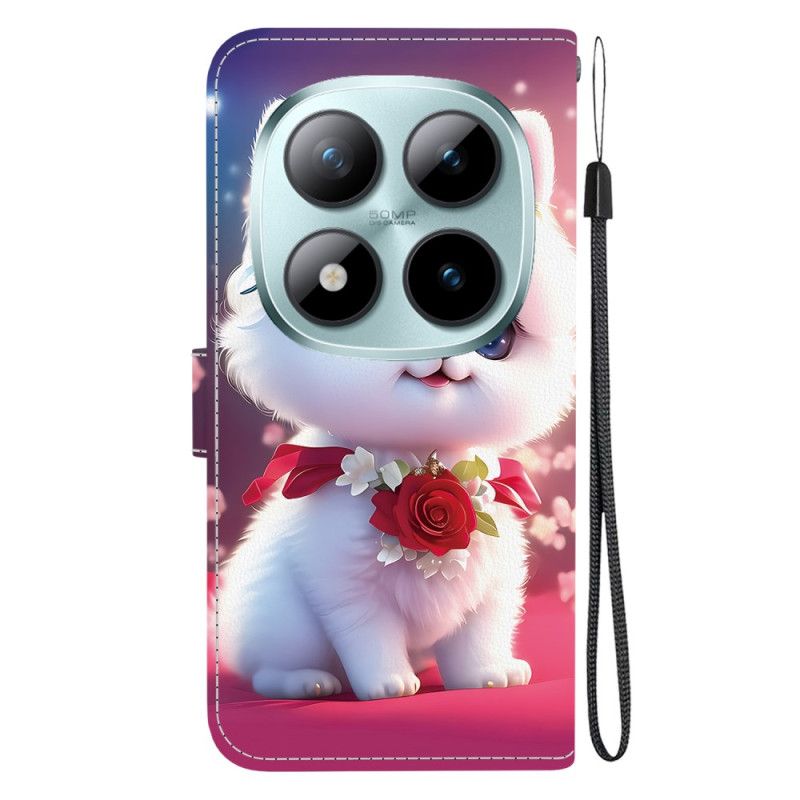 Flip Cover Xiaomi Redmi Note 15 Pro 5g Kat Og Roser