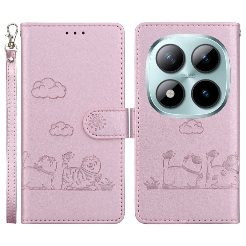 Flip Cover Xiaomi Redmi Note 15 Pro 5g Kattemotiv