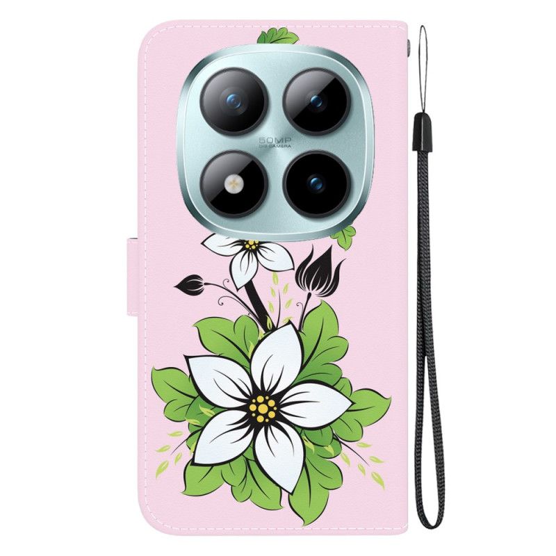 Flip Cover Xiaomi Redmi Note 15 Pro 5g Liljemønster