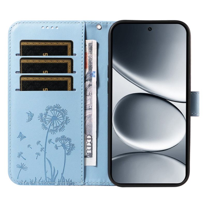 Flip Cover Xiaomi Redmi Note 15 Pro 5g Mønster Med Mælkebøtterem