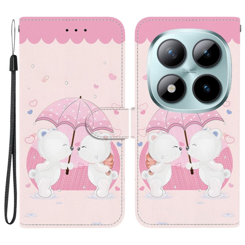 Flip Cover Xiaomi Redmi Note 15 Pro 5g Par Bjørneunger