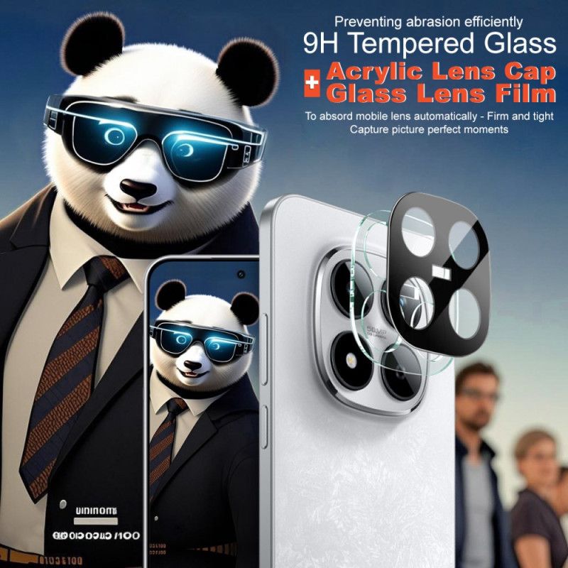 Hærdet Glaslinsebeskytter Til Xiaomi Redmi Note 15 Pro 5g / Note 15 Pro Plus 5g / Poco M8 Pro (sort)