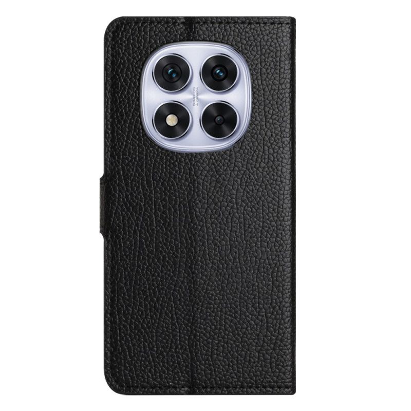 Læder Cover Xiaomi Redmi Note 15 Pro 5g Litchi-tekstur
