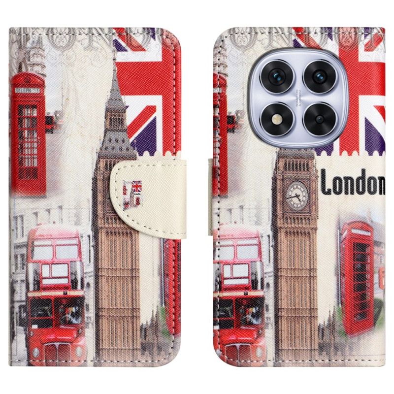 Læder Cover Xiaomi Redmi Note 15 Pro 5g Londonliv