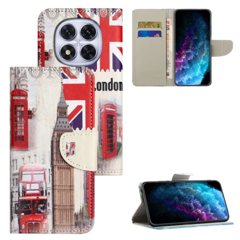 Læder Cover Xiaomi Redmi Note 15 Pro 5g Londonliv