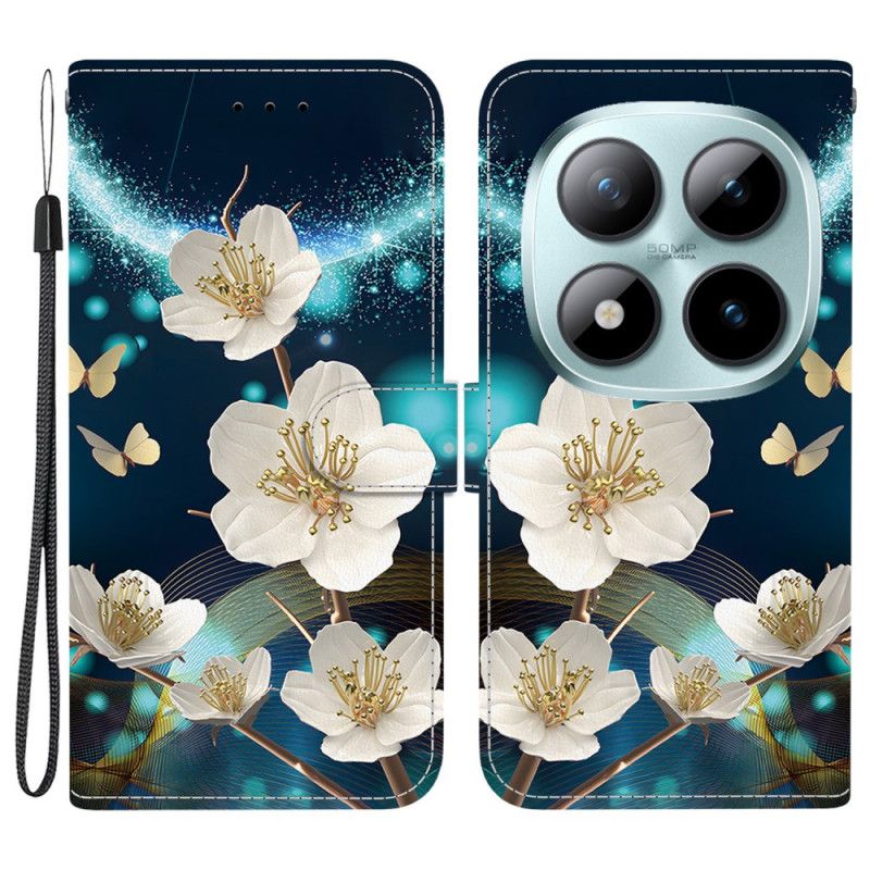 Læder Cover Xiaomi Redmi Note 15 Pro 5g Magnoliaer