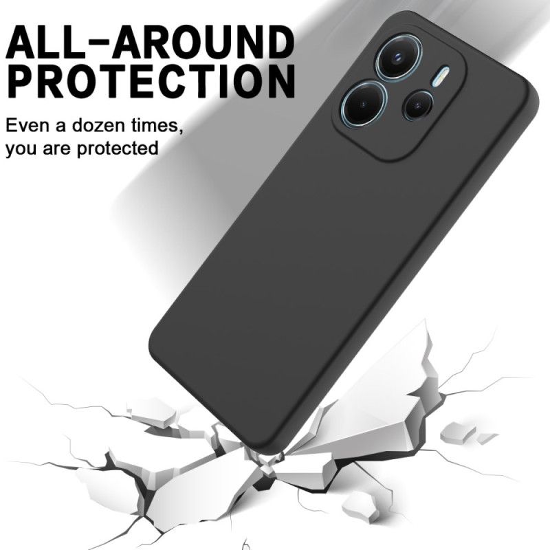 Cover Xiaomi Redmi Note 14 4g Flydende Silikone Med Rem