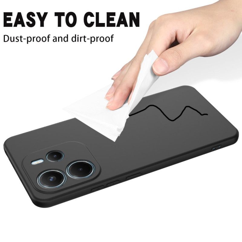 Cover Xiaomi Redmi Note 14 4g Flydende Silikone Med Rem