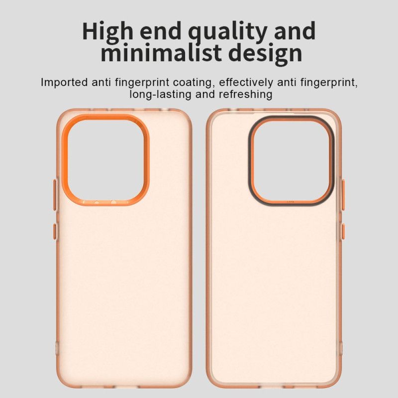 Cover Xiaomi Redmi Note 14 4g Frostet Farve