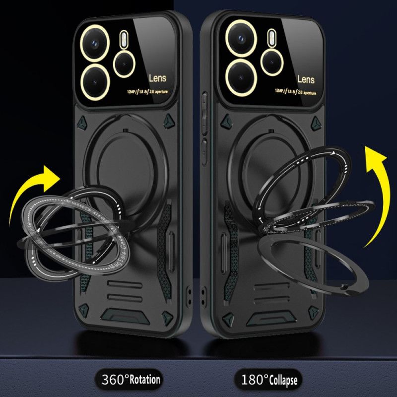 Cover Xiaomi Redmi Note 14 4g Magnetisk Roterende Stand