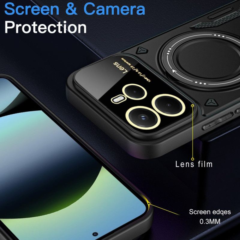 Cover Xiaomi Redmi Note 14 4g Magnetisk Roterende Stand