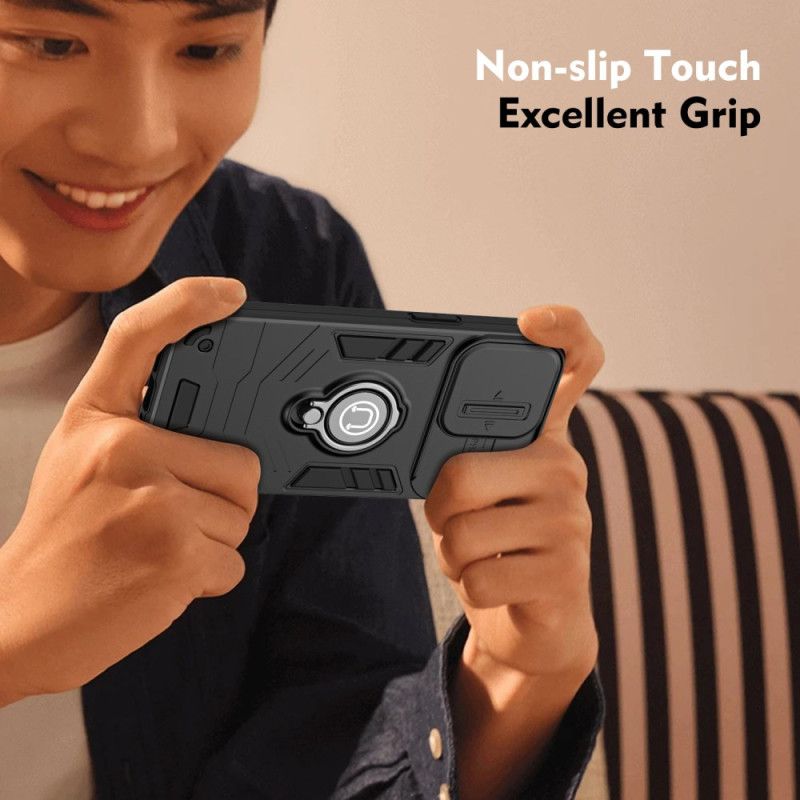 Cover Xiaomi Redmi Note 14 4g Telefon Etui Glidende Kamerabeskytter Og Holder