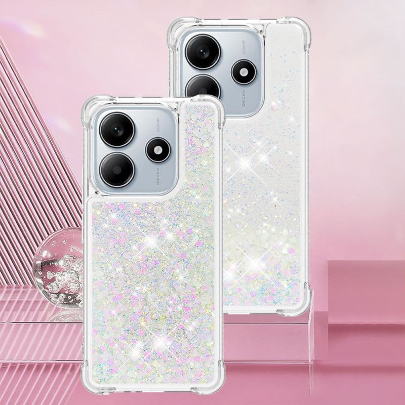 Cover Xiaomi Redmi Note 14 4g Telefon Etui Glitter