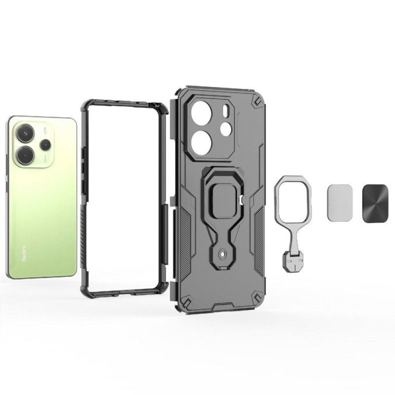 Cover Xiaomi Redmi Note 14 4g Ultra Holdbar Med Roterende Stativ