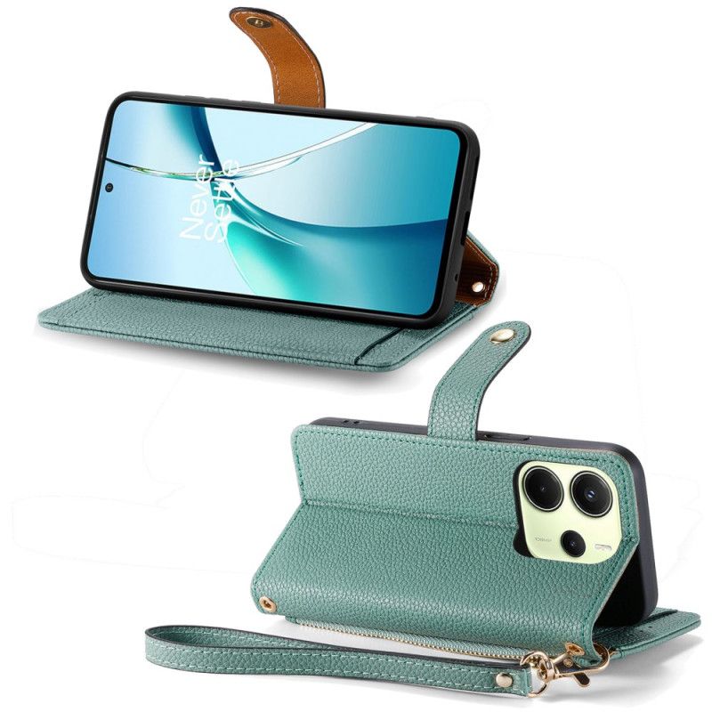 Flip Cover Til Xiaomi Redmi Note 14 4g Pung Med Hjertedesign