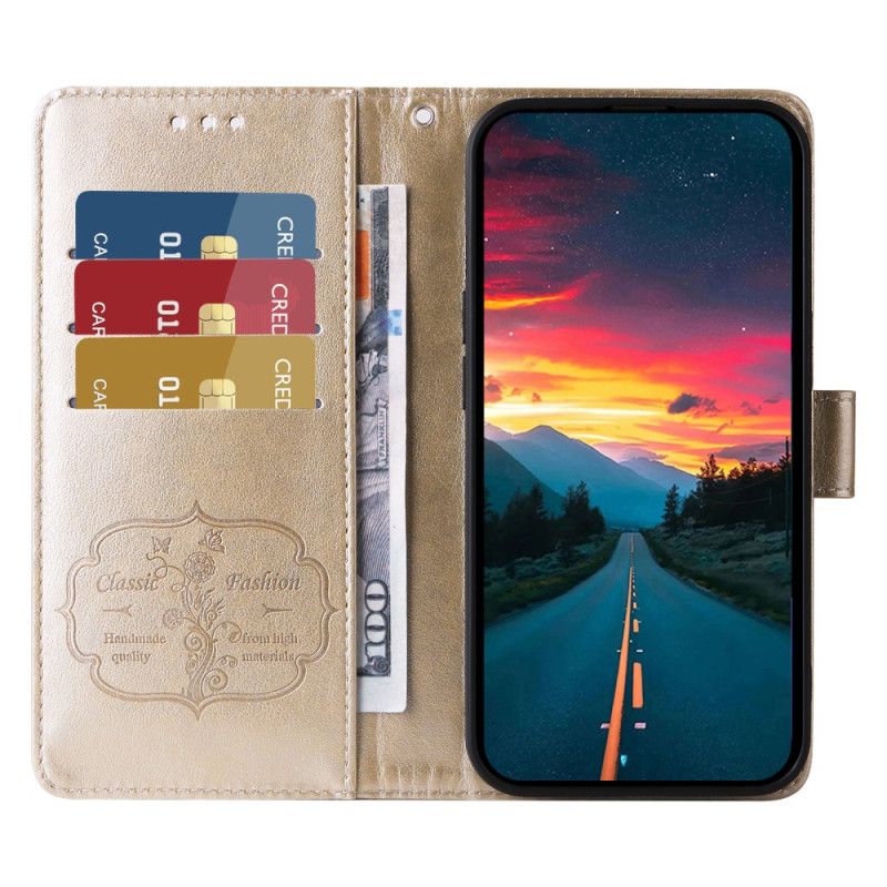 Flip Cover Xiaomi Redmi Note 14 4g Blomster