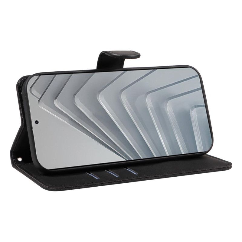 Flip Cover Xiaomi Redmi Note 14 4g Bølgede Linjer