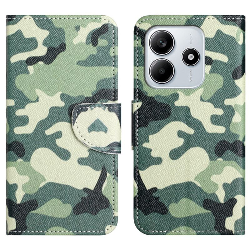Flip Cover Xiaomi Redmi Note 14 4g Camouflage