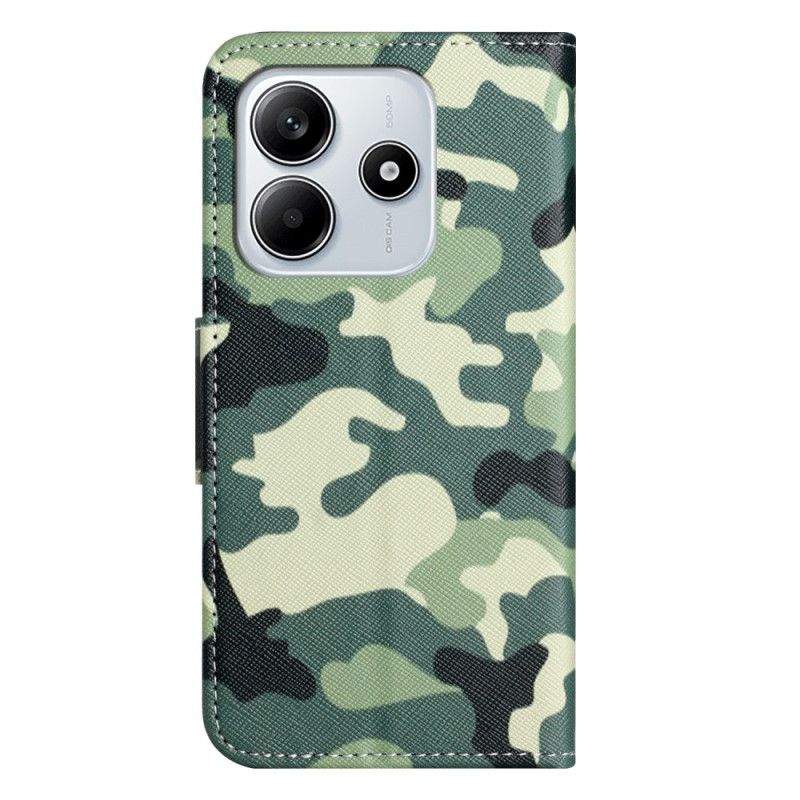 Flip Cover Xiaomi Redmi Note 14 4g Camouflage