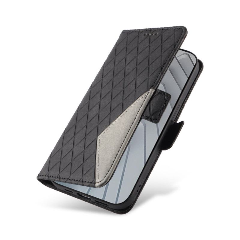 Flip Cover Xiaomi Redmi Note 14 4g Diamantmønster