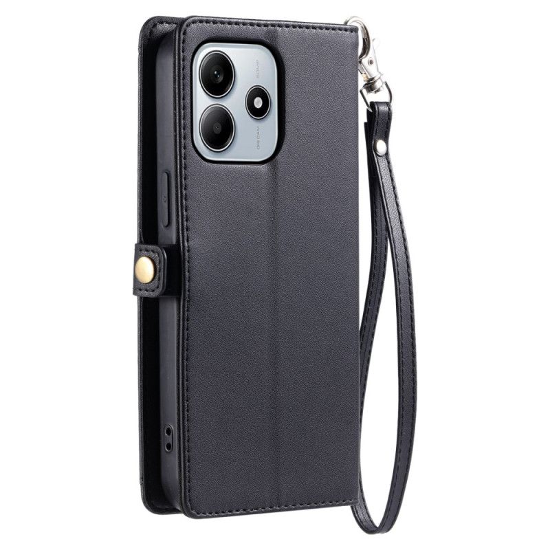 Flip Cover Xiaomi Redmi Note 14 4g Etui Til Snor