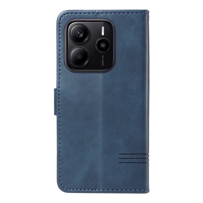 Flip Cover Xiaomi Redmi Note 14 4g Geometriske Linjer