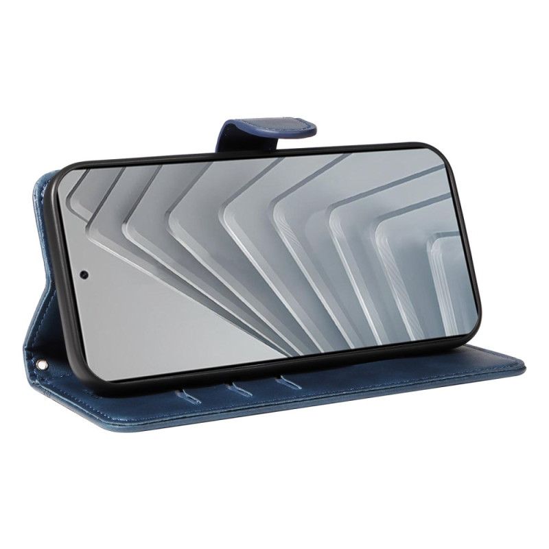 Flip Cover Xiaomi Redmi Note 14 4g Geometriske Linjer