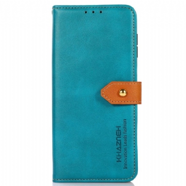 Flip Cover Xiaomi Redmi Note 14 4g Guldlås Khazneh