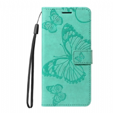 Flip Cover Xiaomi Redmi Note 14 4g Kæmpesommerfugle