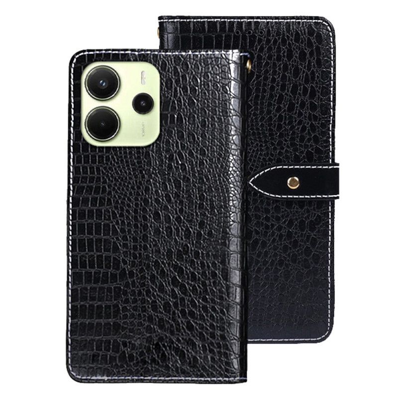Flip Cover Xiaomi Redmi Note 14 4g Krokodilletekstur Idewei