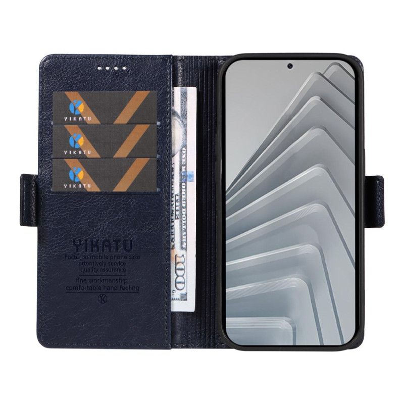 Flip Cover Xiaomi Redmi Note 14 4g Litchistruktur Ykatu