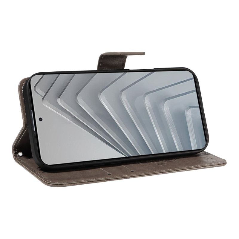 Flip Cover Xiaomi Redmi Note 14 4g Træ Og Kat