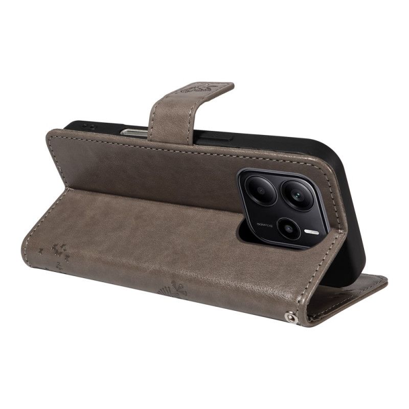 Flip Cover Xiaomi Redmi Note 14 4g Træ Og Kat