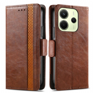 Læder Cover Xiaomi Redmi Note 14 4g Caseneo Rfid-blokering