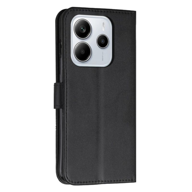 Læder Cover Xiaomi Redmi Note 14 4g Telefon Etui Forretningsstil