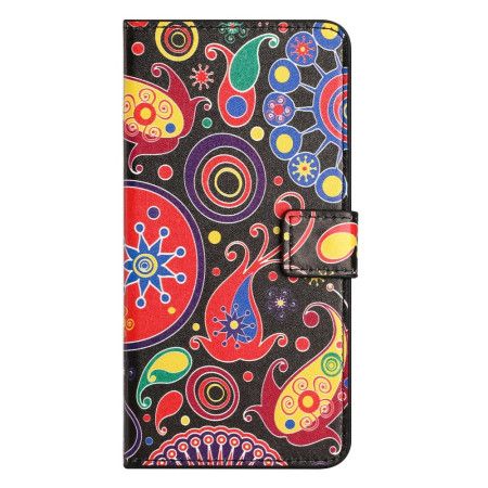 Læder Cover Xiaomi Redmi Note 14 4g Telefon Etui Galaksemønster