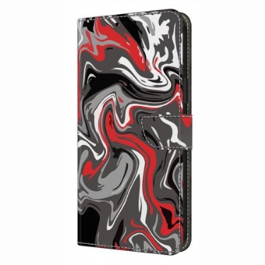 Læder Cover Xiaomi Redmi Note 14 4g Telefon Etui Kunstnerisk Mønster