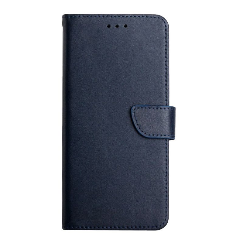 Læder Cover Xiaomi Redmi Note 14 4g Telefon Etui Nappalæder