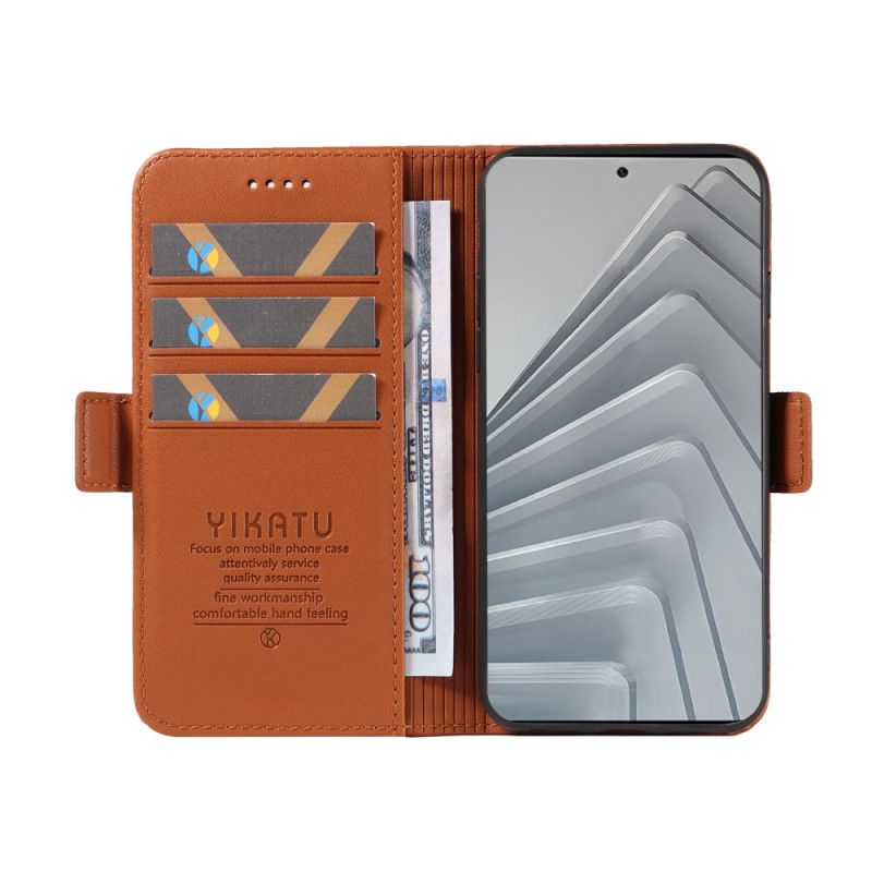 Læder Cover Xiaomi Redmi Note 14 4g Telefon Etui Yikatu