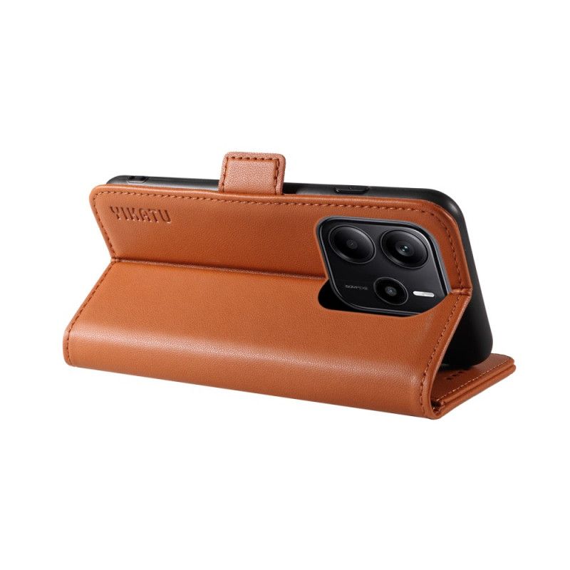 Læder Cover Xiaomi Redmi Note 14 4g Telefon Etui Yikatu