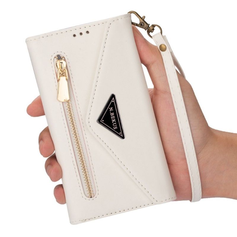Flip Cover iPhone 12 Mini Punge Etui Lædereffekt N.bekus