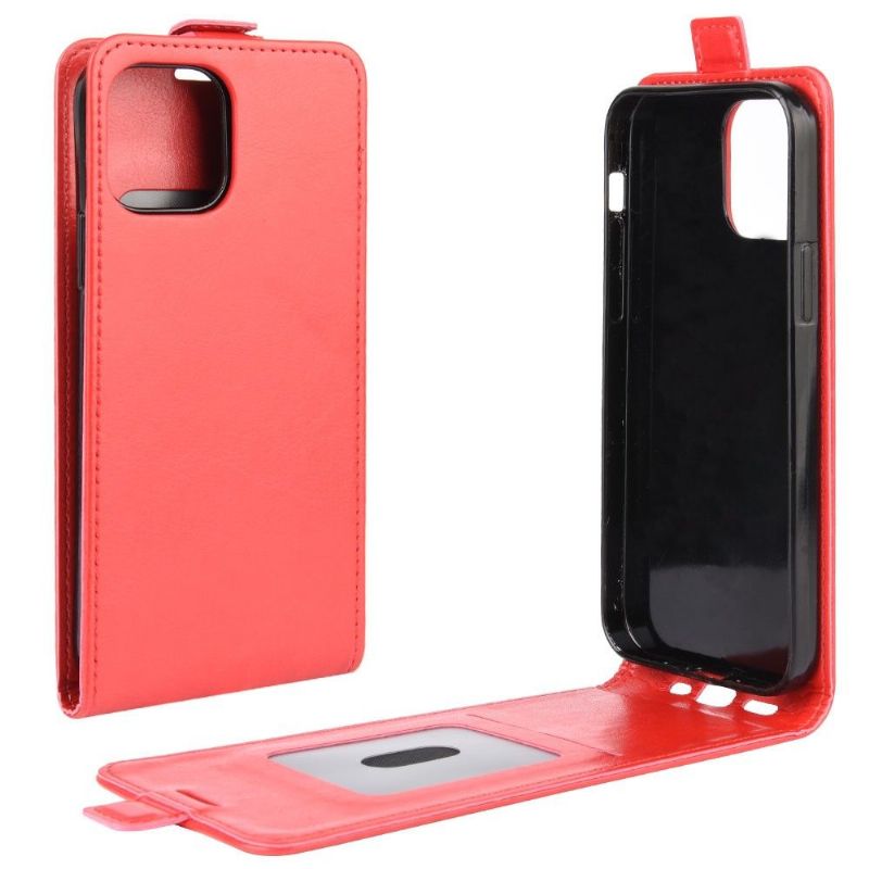 Læder Cover iPhone 12 Mini Original Flip Cover Lodret Kunstlæder