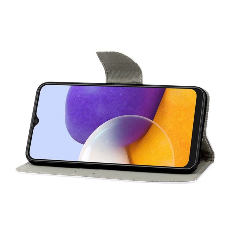 Flip Cover Samsung Galaxy A22 5G Mandala Kalejdoskop