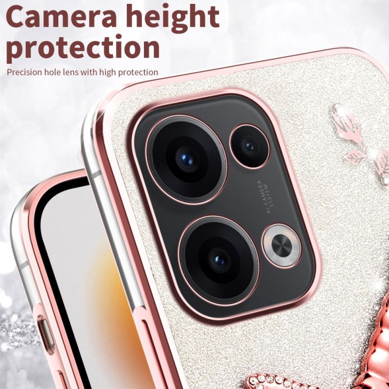 Cover Oppo Reno 13 5g Guldsmedmontering