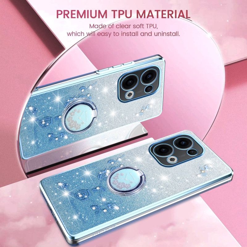 Cover Oppo Reno 13 5g Telefon Etui Rhinstensringmontering