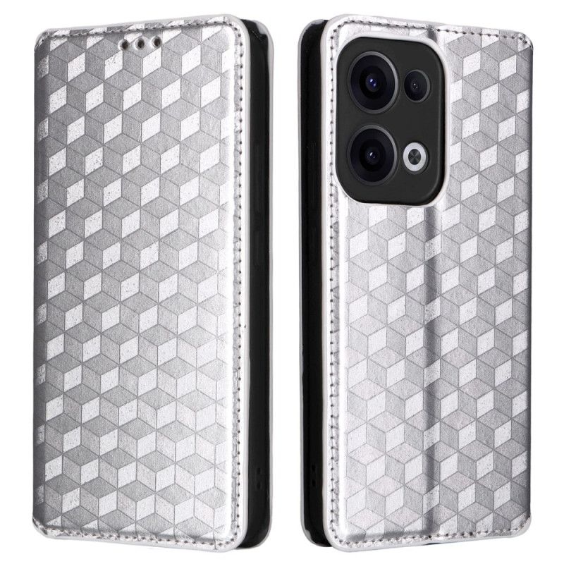 Flip Cover Oppo Reno 13 5g 3d Diamanter
