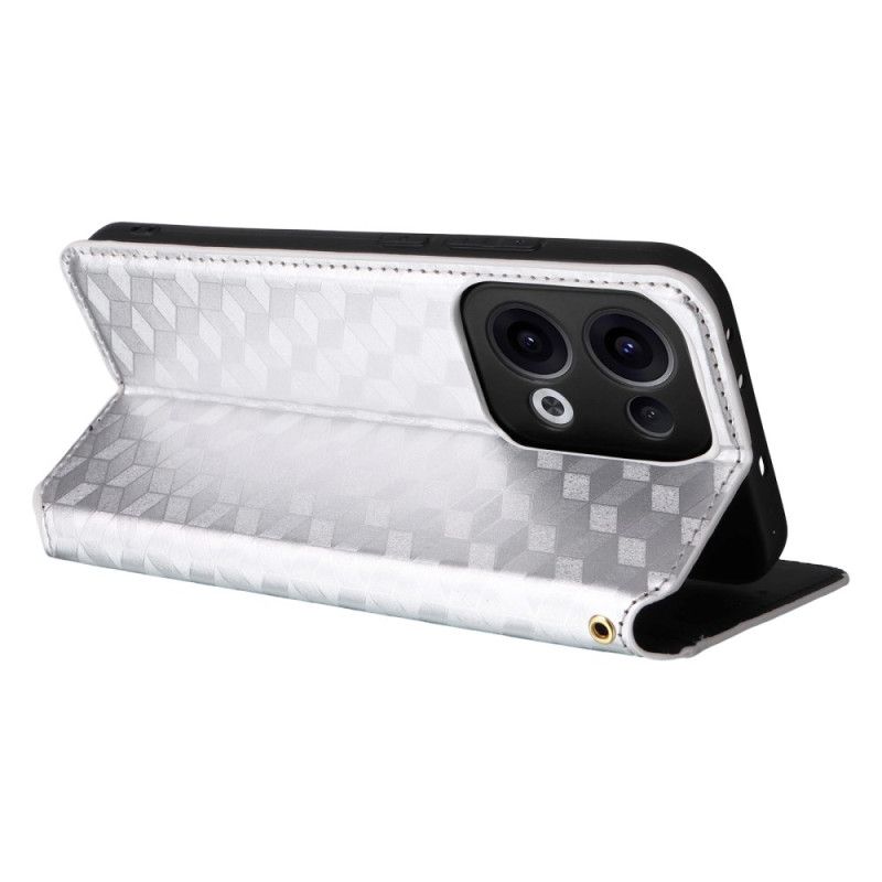 Flip Cover Oppo Reno 13 5g 3d Diamanter